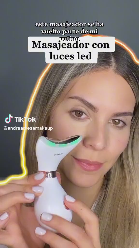 Masajeador Facial Inalámbrico Recargable – Belleza y Cuidado en Casa